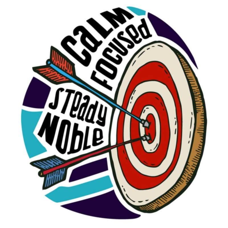 Black Calm and Focused Archery Default Title One Size
