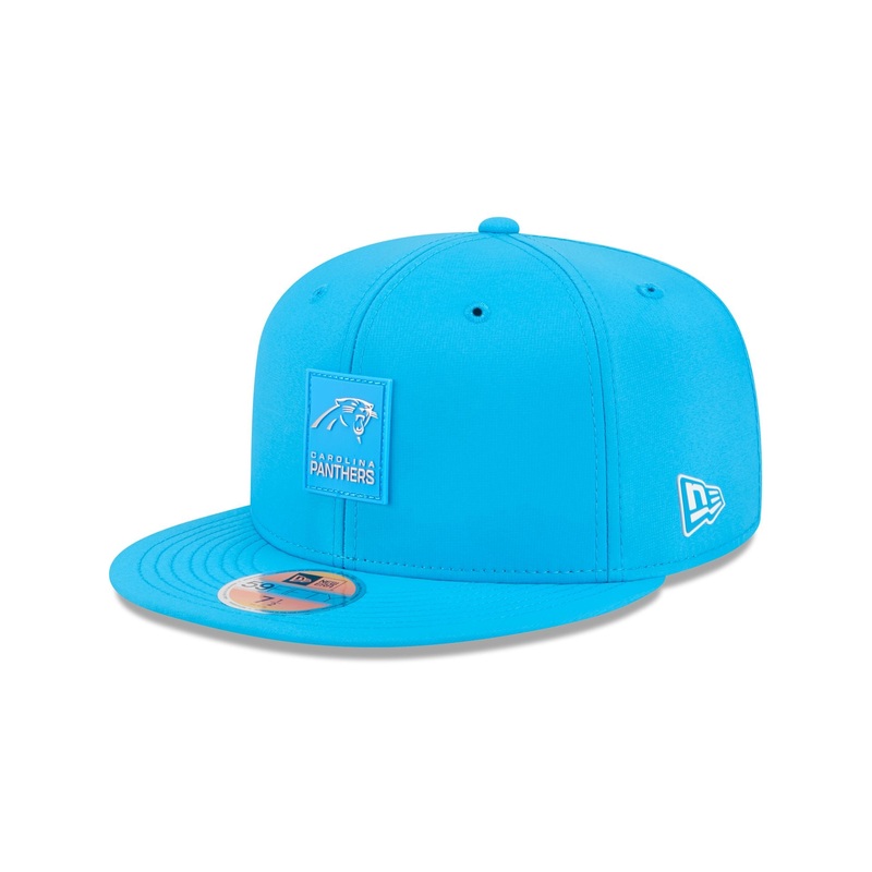 Carolina Panthers 2025 Sideline Hot Weather 59FIFTY Fitted Hat 7