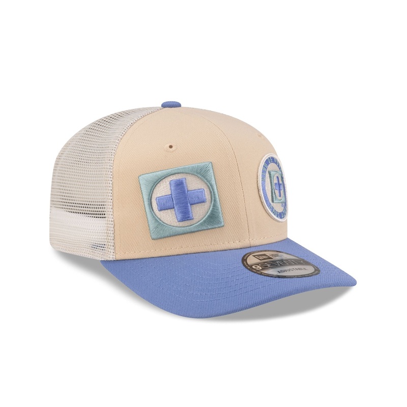 Cruz Azul Dual Logo 9SEVENTY Trucker Hat One Size