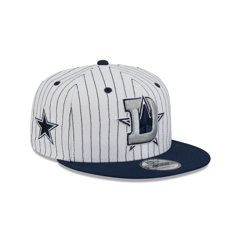 Dallas Cowboys Deceptor Pinstripe 9FIFTY Snapback Hat One Size