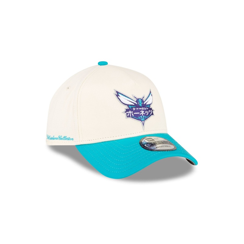 Hyperfly Katakana x Charlotte Hornets 9FORTY A-Frame Snapback Hat One Size