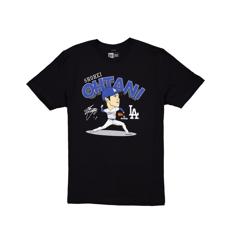 Los Angeles Dodgers Shohei Ohtani Black T-Shirt S