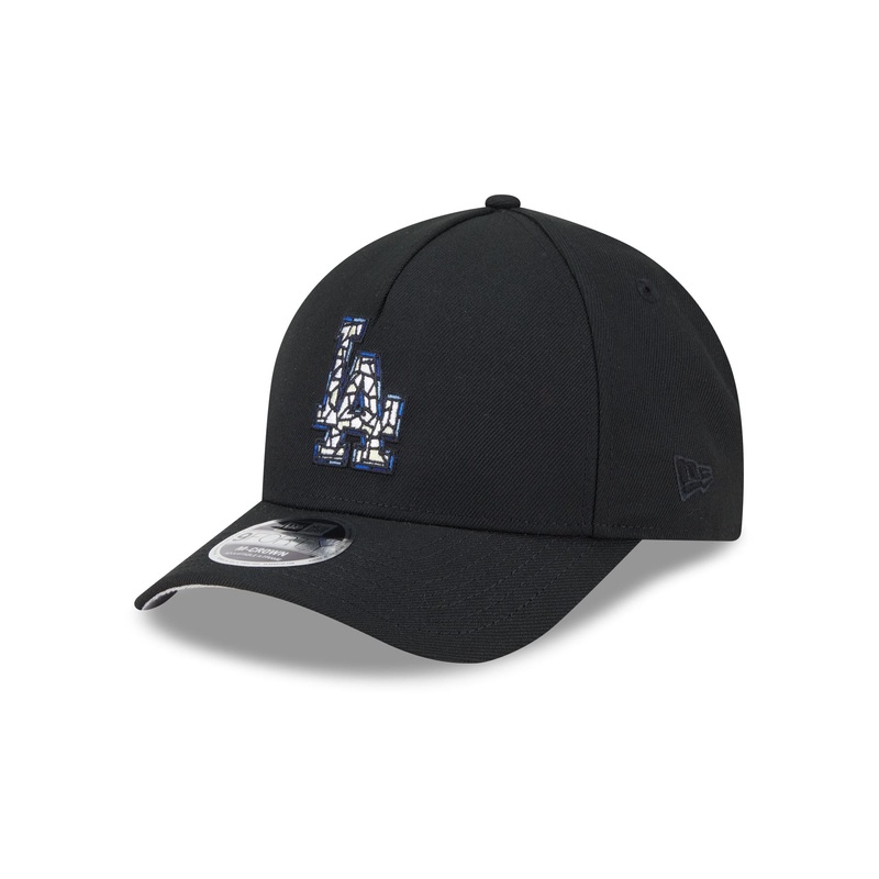Los Angeles Dodgers Stained Glass 9FORTY M-Crown A-Frame Snapback Hat One Size