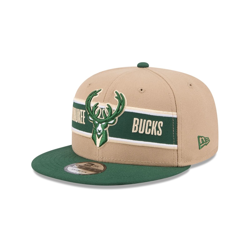Milwaukee Bucks 2024 Draft 9FIFTY Snapback Hat One Size