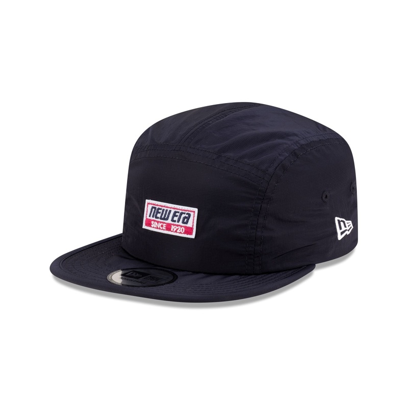 New Era Cap Navy Nylon Camper Strapback Hat One Size