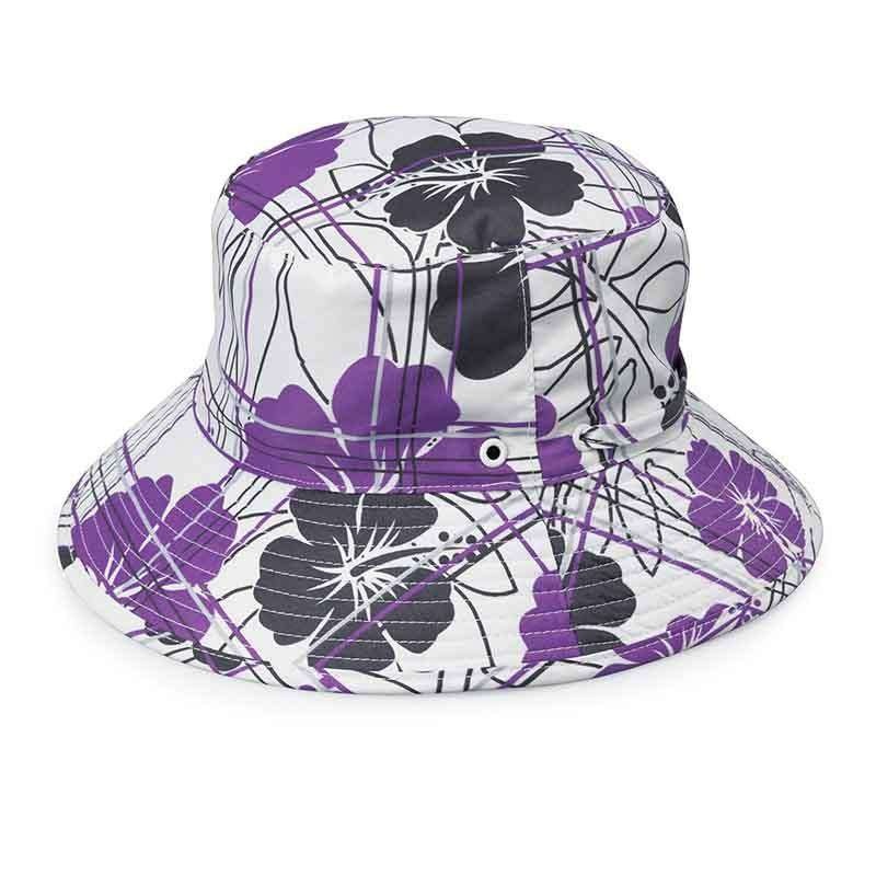 Surf Bucket Hat – Wallaroo Hats for Small Heads Purple Small (55 cm)
