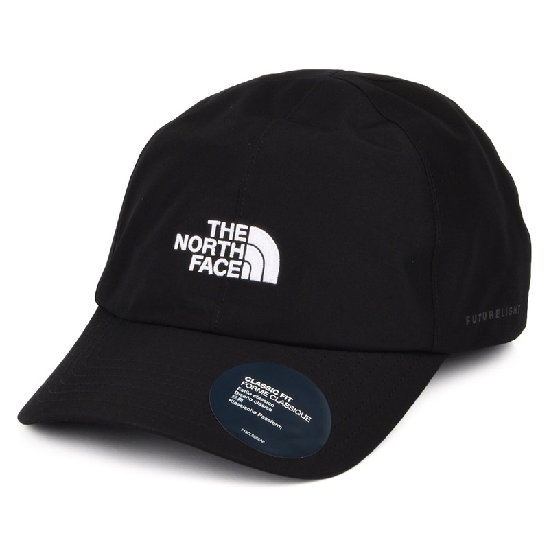 The North Face Hats Logo Futurelight Waterproof Baseball Cap – Black Adjustable