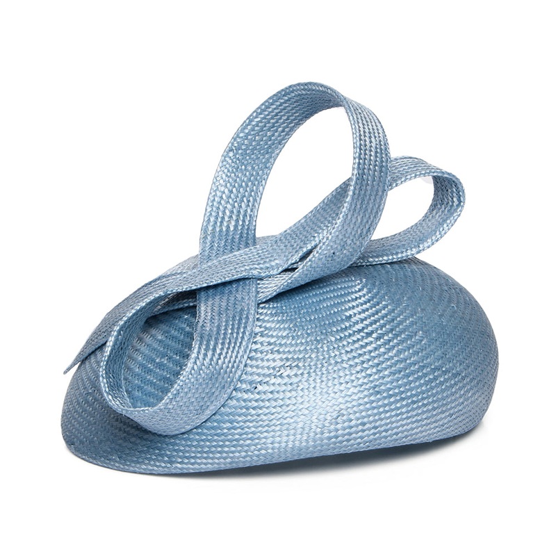 Whiteley Hats Jenny Straw Pillbox Hat – Bluebell 1-Size