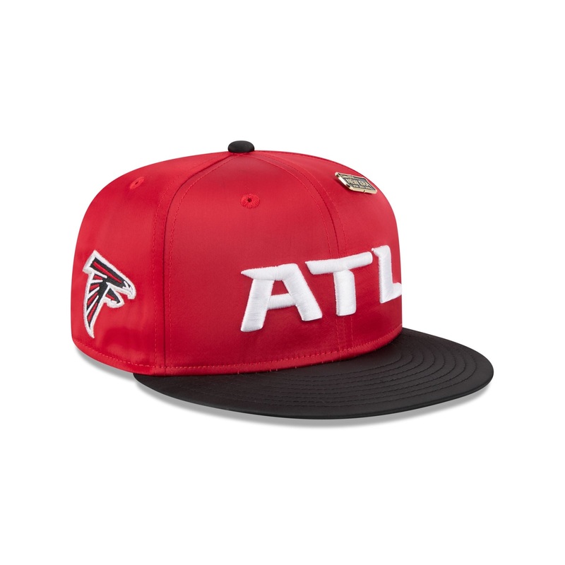 Atlanta Falcons Spring Satin 59FIFTY Fitted Hat 7