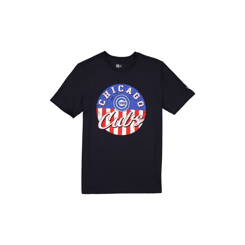 Chicago Cubs Independence Day 2025 Navy T-Shirt S
