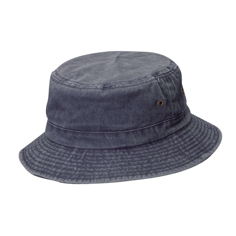 DPC Dyed Twill Bucket Hat Navy S/M (22 3/8″)