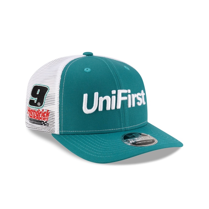 Hendrick Motorsports Chase Elliott UniFirst Partner 9SEVENTY Stretch-Snap Trucker Hat One Size