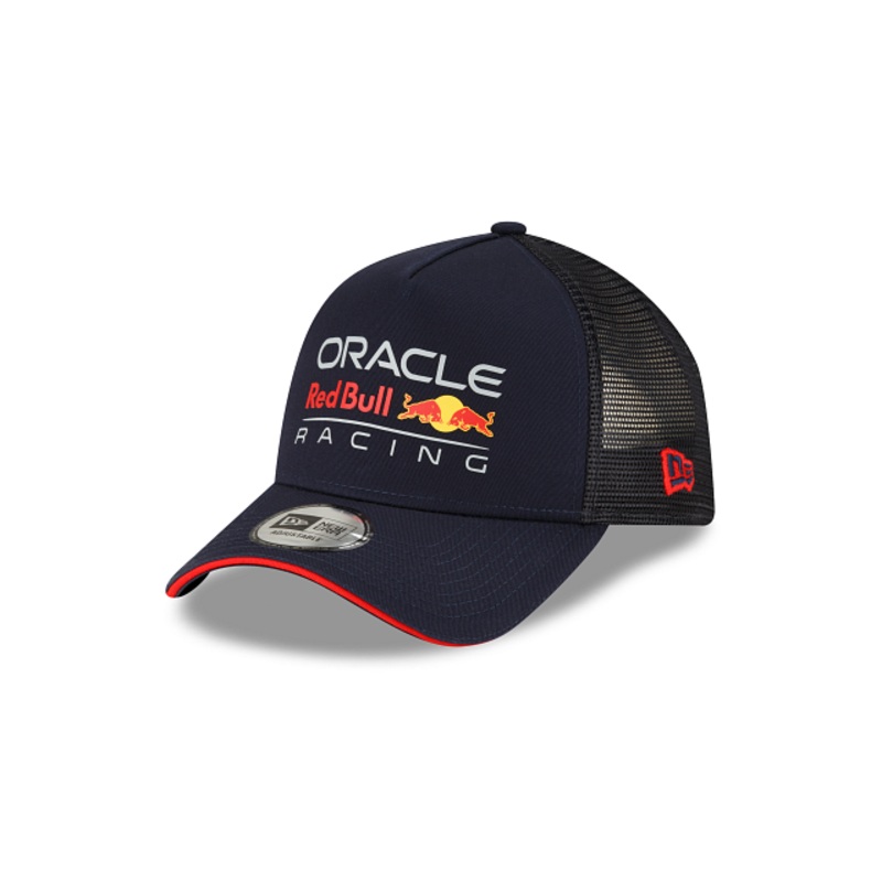 Oracle Red Bull Racing Essential Blue A-Frame Trucker Hat One Size