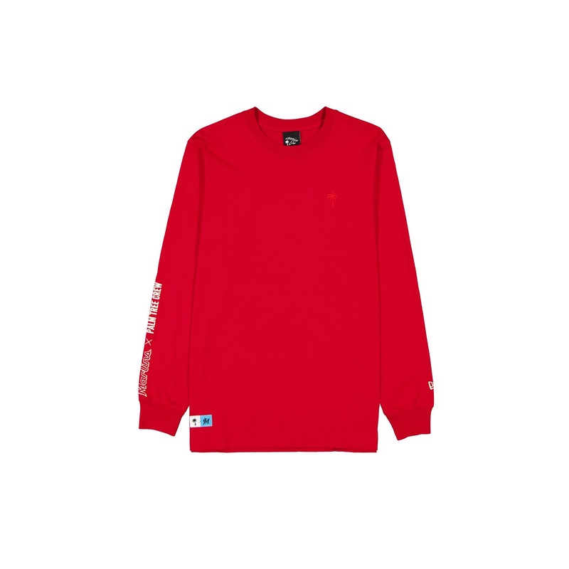 Palm Tree Crew x Miami Marlins Red Long Sleeve T-Shirt S