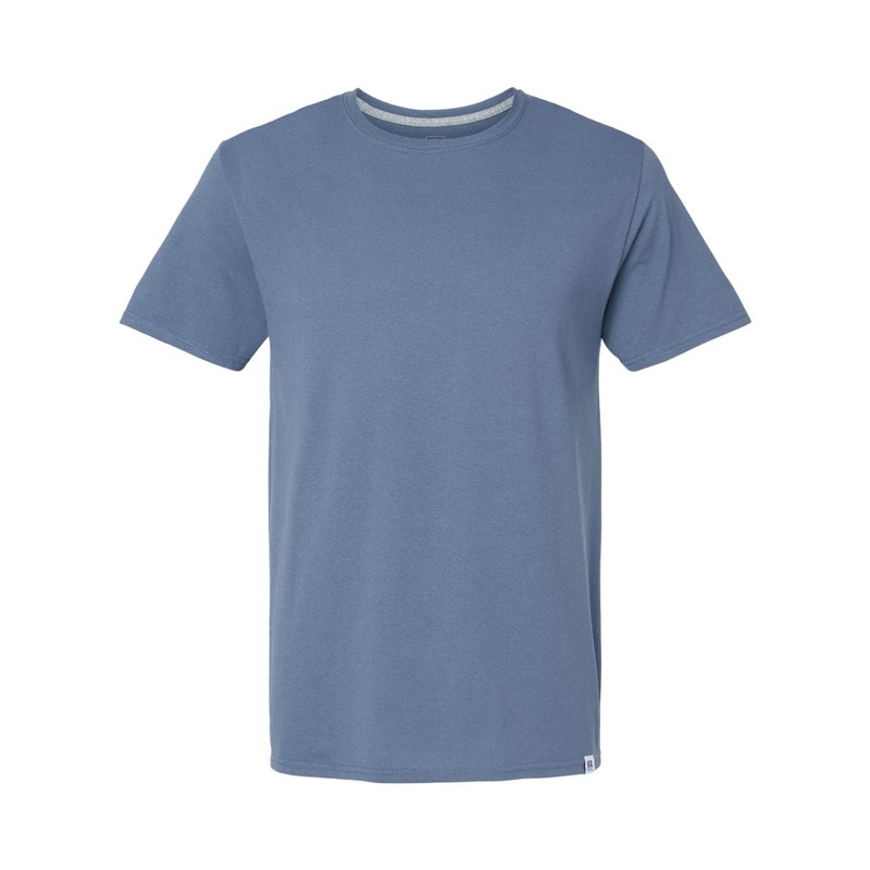 Russell Athletic 64STTM Dri Power CVC Performance T-Shirt – Vintage Blue Vintage Blue S