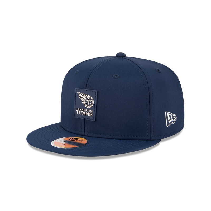 Tennessee Titans 2025 Sideline Hot Weather 59FIFTY Fitted Hat 7