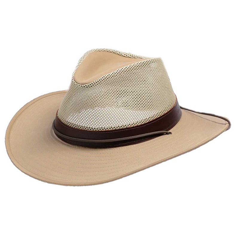 Trailblazer Hiker Breezer Hat – Henschel Hats Khaki Small (22″)