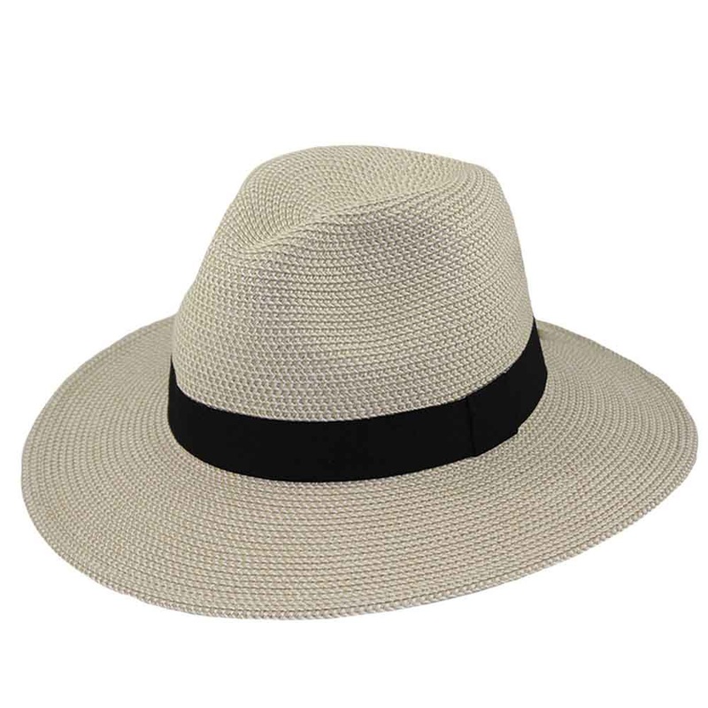 Tweed Straw Safari Hat – Jeanne Simmons Hats White tweed