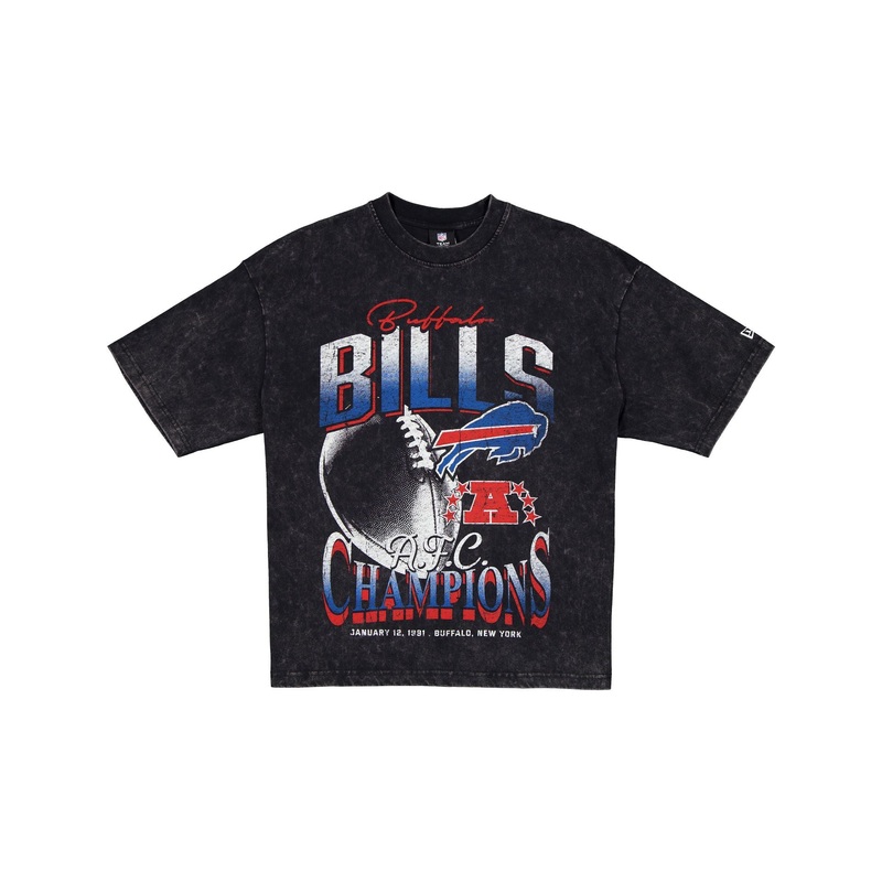 Buffalo Bills 1991 AFC Champions Sport Classics Black T-Shirt S