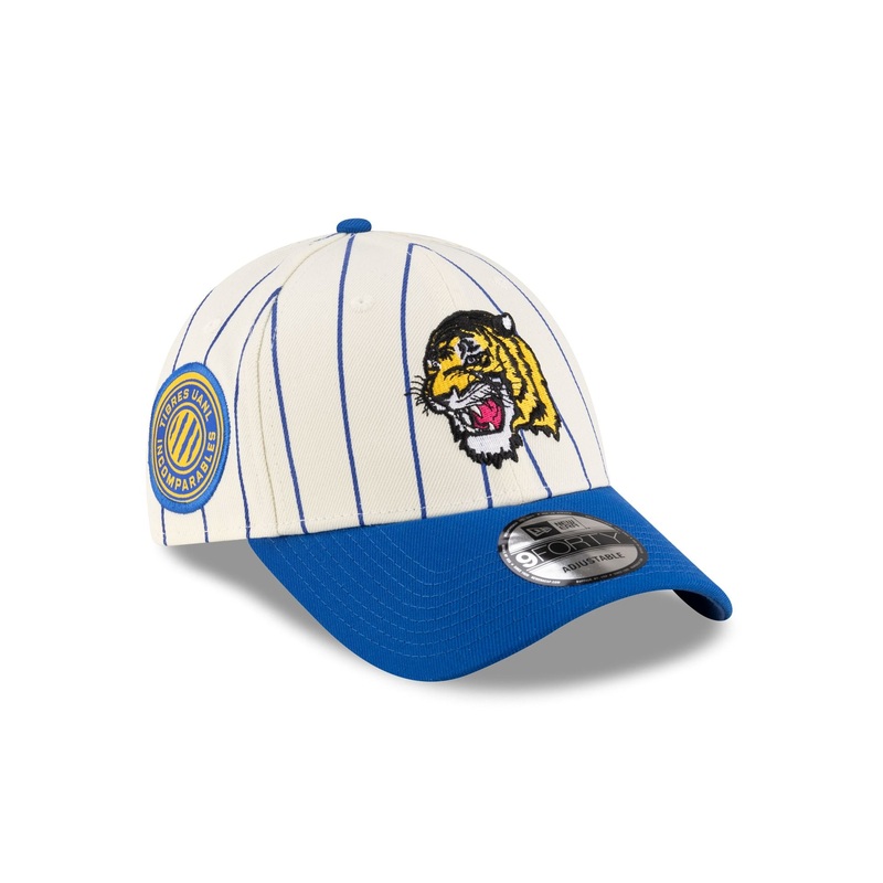Club Tigres UANL Retro Pinstripe 9FORTY Snapback Hat One Size
