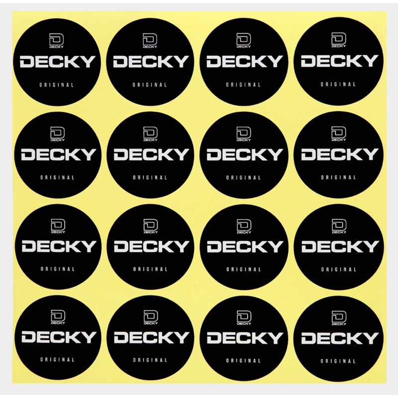 Decky 2″ Stickers (Sheet of 16) – A001 – CASE Pricing
