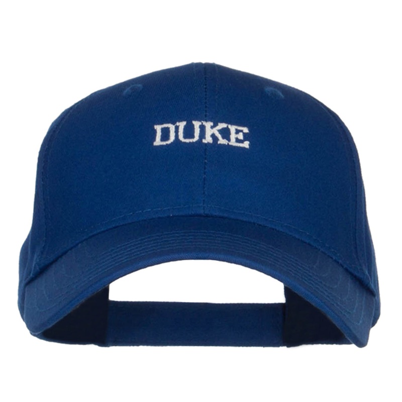 Mini Duke Embroidered Cotton Cap Royal One Size