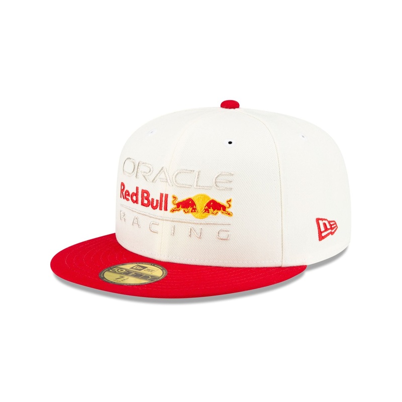 Oracle Red Bull Racing Essential White 59FIFTY Fitted Hat 7