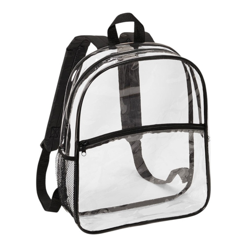 Port Authority BG230 Clear Backpack Clear/ Black