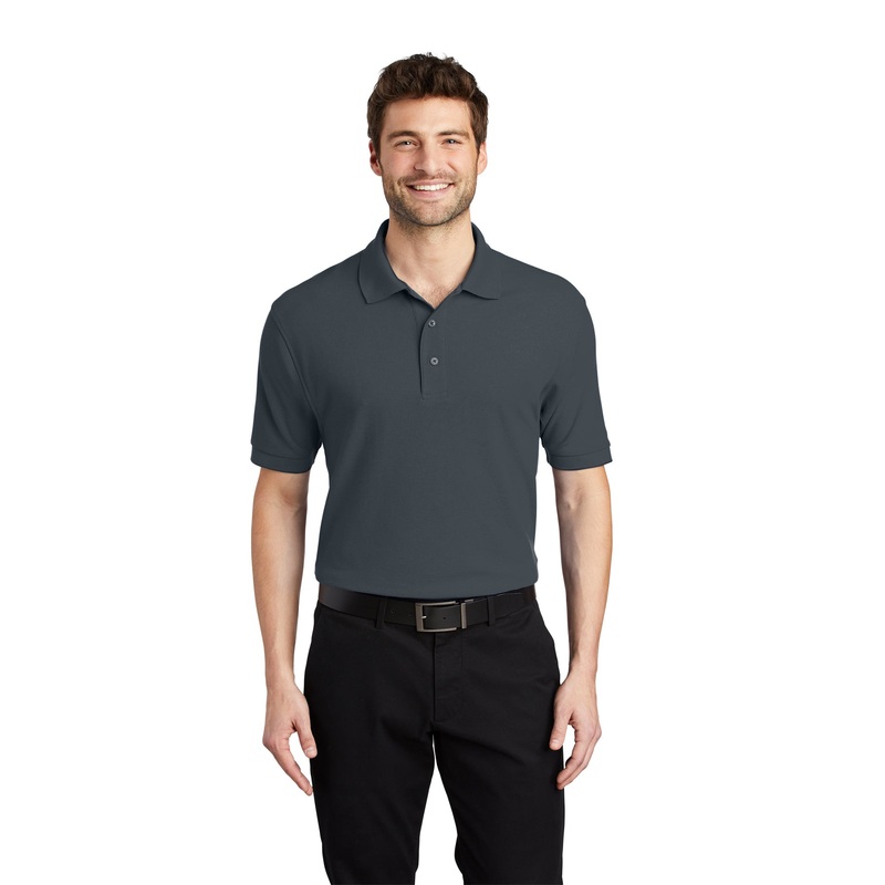 Port Authority K500 Silk Touch Polo – Steel Grey Steel Grey XS