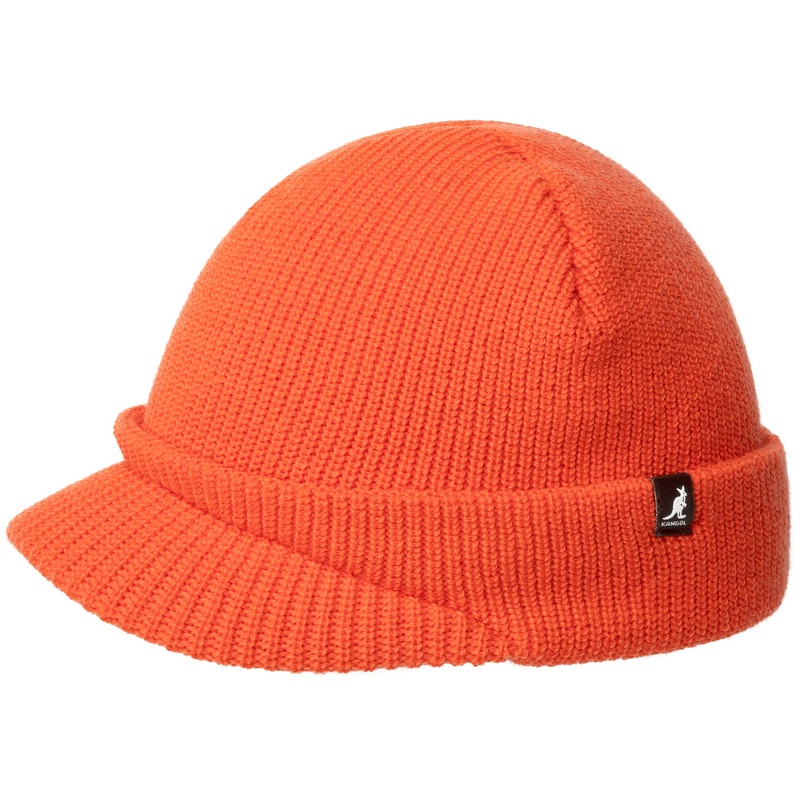 Sliced Peak Beanie Black 1SFM