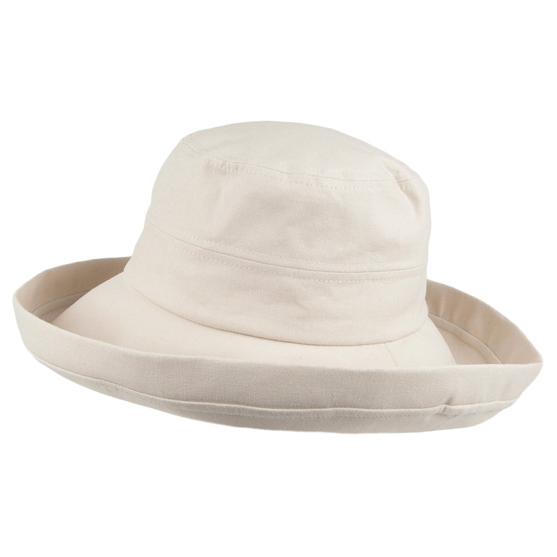 sur la tte Lily Linen-Cotton Packable Sun Hat Sand Wholesale Pack Prepack