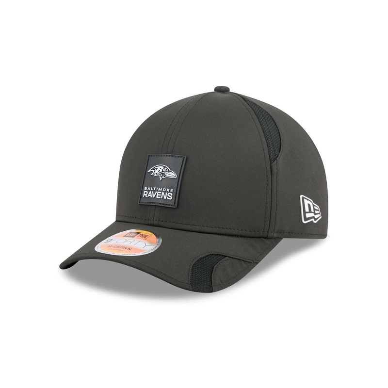 Baltimore Ravens 2025 Sideline Hot Weather 9FORTY M-Crown Snapback Hat One Size