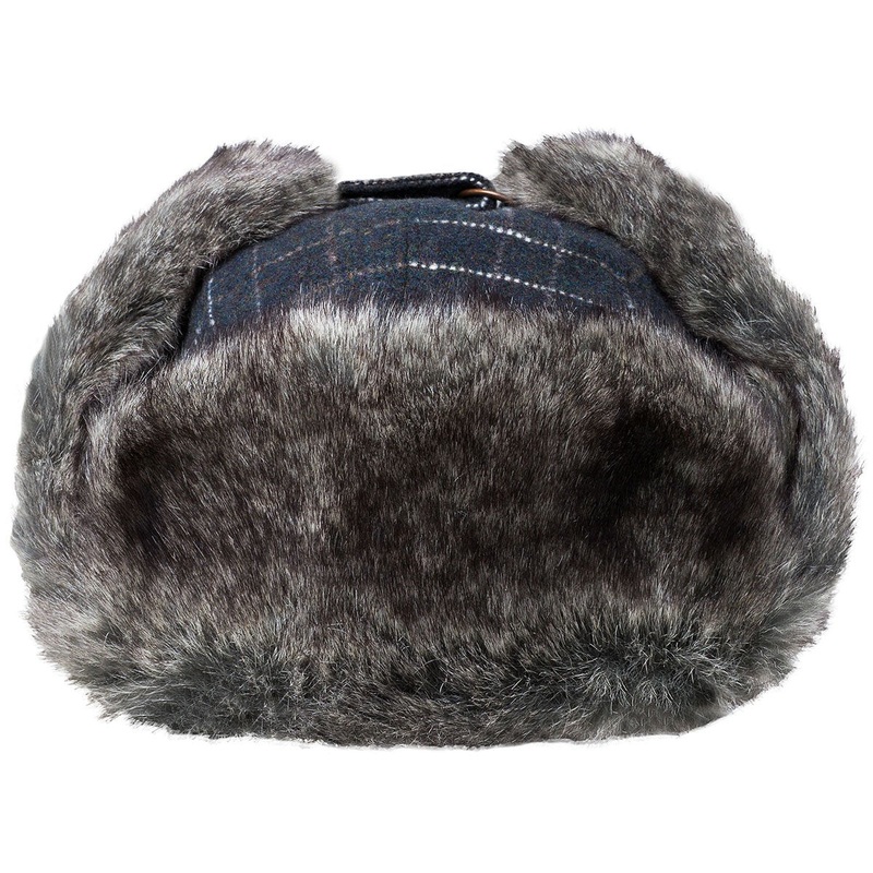 Brodie Trapper Navy Plaid S