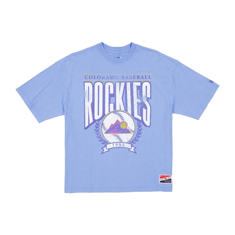 Colorado Rockies City Connect Distressed T-Shirt S