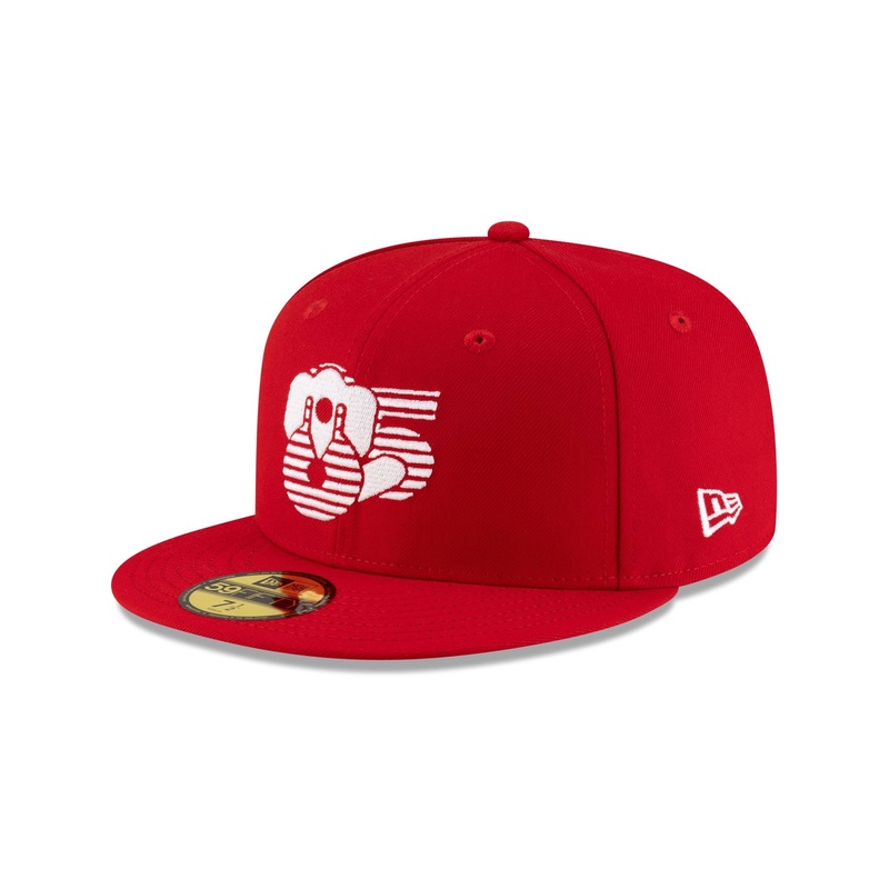 Diablos Rojos del Mxico LMB 100th Anniversary Away 59FIFTY Fitted Hat 7