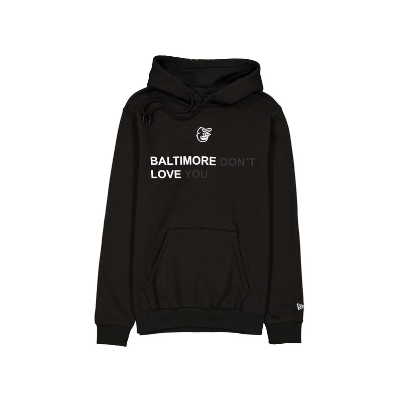 J-Frost x Baltimore Orioles Black Hoodie S