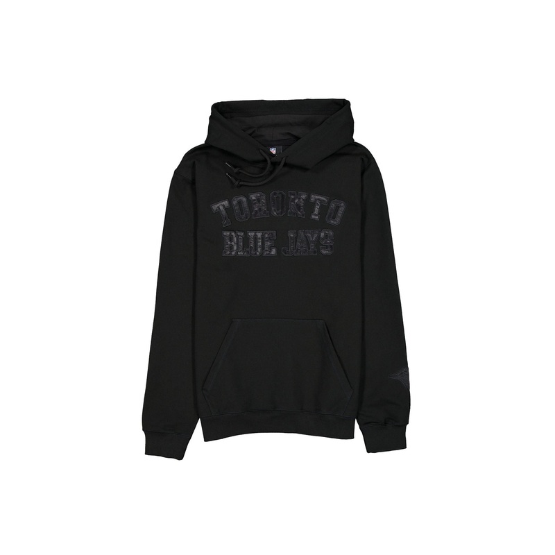 Toronto Blue Jays Black on Black Logo Select Hoodie S