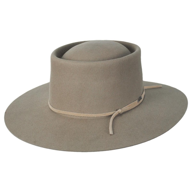 Vale Wool Felt Gaucho Hat – Sand SAND XS