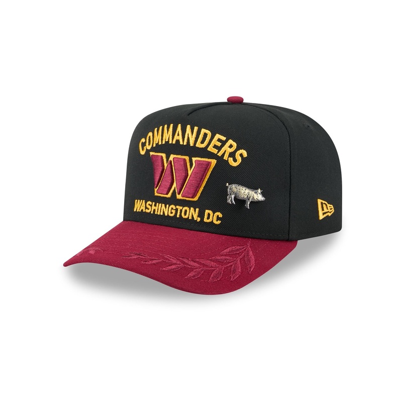 Washington Commanders 2025 Draft Black 59FIFTY A-Frame Fitted Hat 7