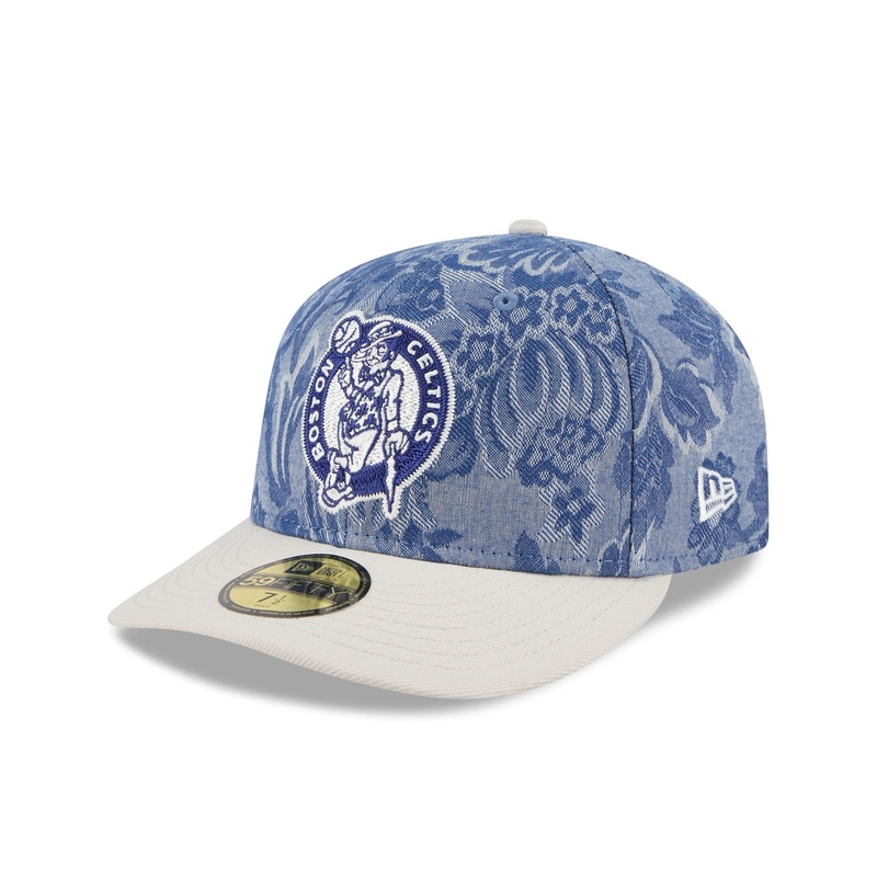 Boston Celtics Two-Tone Denim 59FIFTY Fitted Hat 7