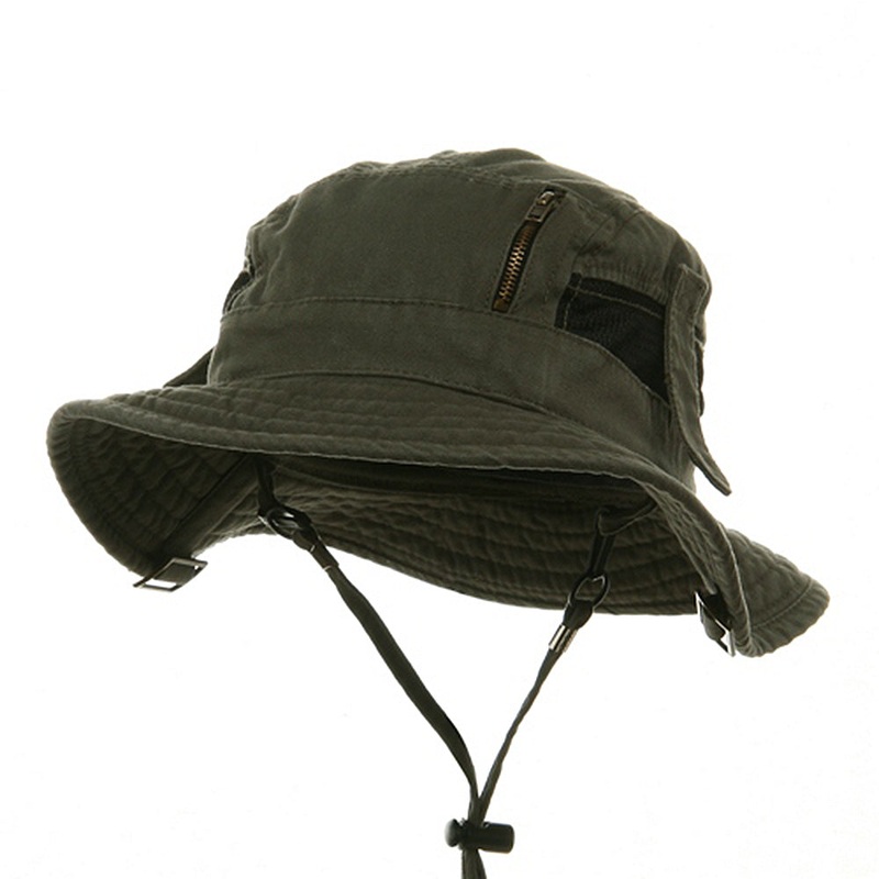 Canvas Fisherman Hat Olive XL-2XL