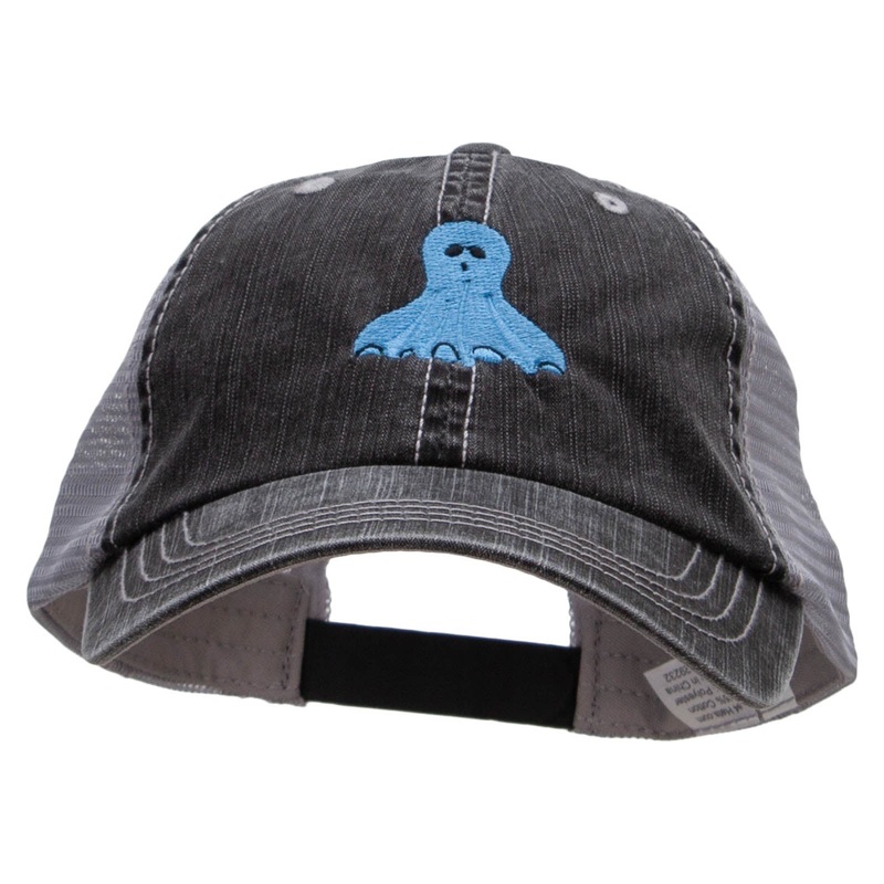 Cute Ghost Big Size Special Cotton Low Profile Trucker Cap Black XL-3XL