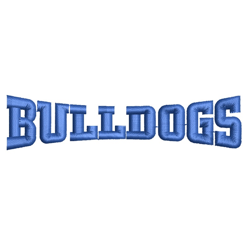 Football Bulldog Logo Football Bulldog Logo One Size