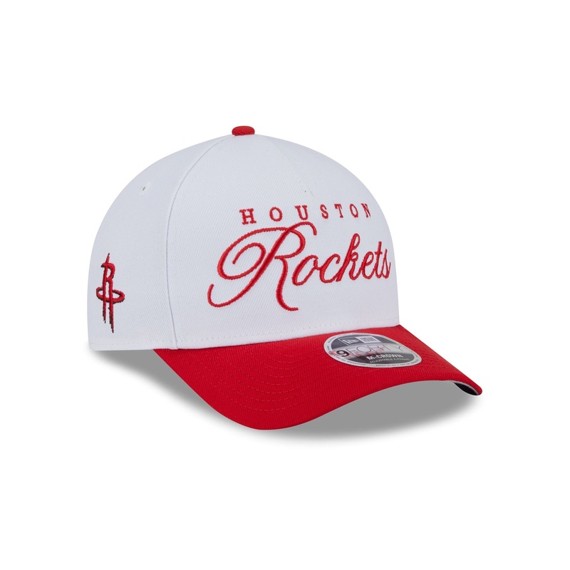 Houston Rockets 2025 Draft 9FORTY M-Crown A-Frame Snapback Hat One Size