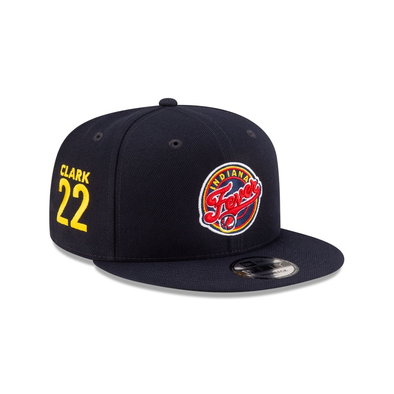 Indiana Fever Caitlin Clark Navy Team 9FIFTY Snapback Hat One Size