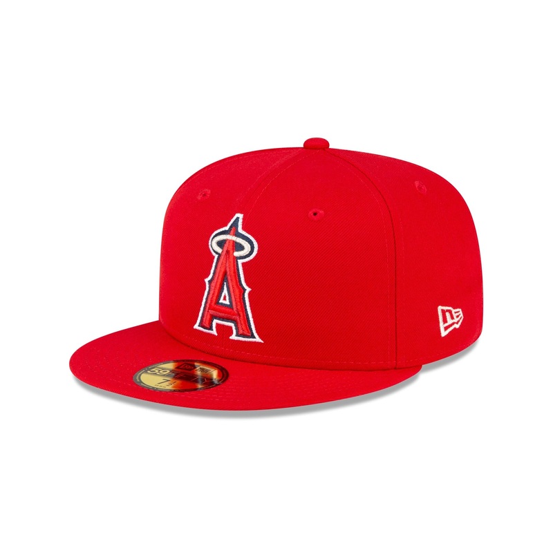 Los Angeles Angels Authentic Collection Game 59FIFTY Fitted Hat 6 7/8