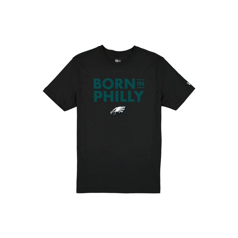 Philadelphia Eagles Born in Philly Black T-Shirt S