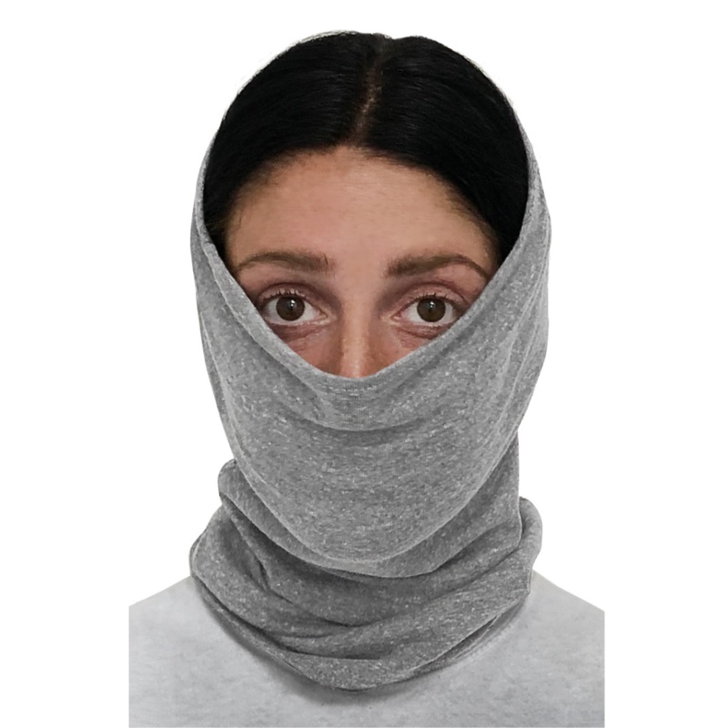 Royal Apparel 74700 Unisex Viscose Bamboo & Spandex Neck Gaiter Made in USA Cloudbrust OneSize