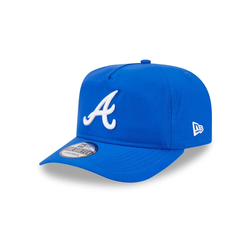 Atlanta Braves Everyday Nylon Blue Golfer Hat One Size