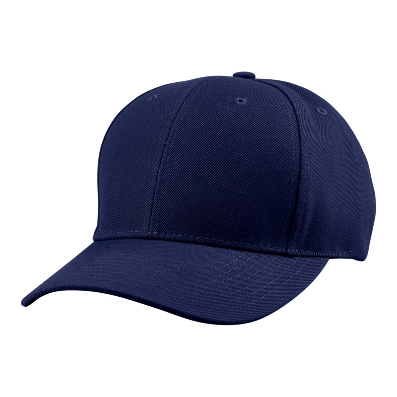 Cali Headwear 6 Panel Cap W/Curved Bill – US04 Navy